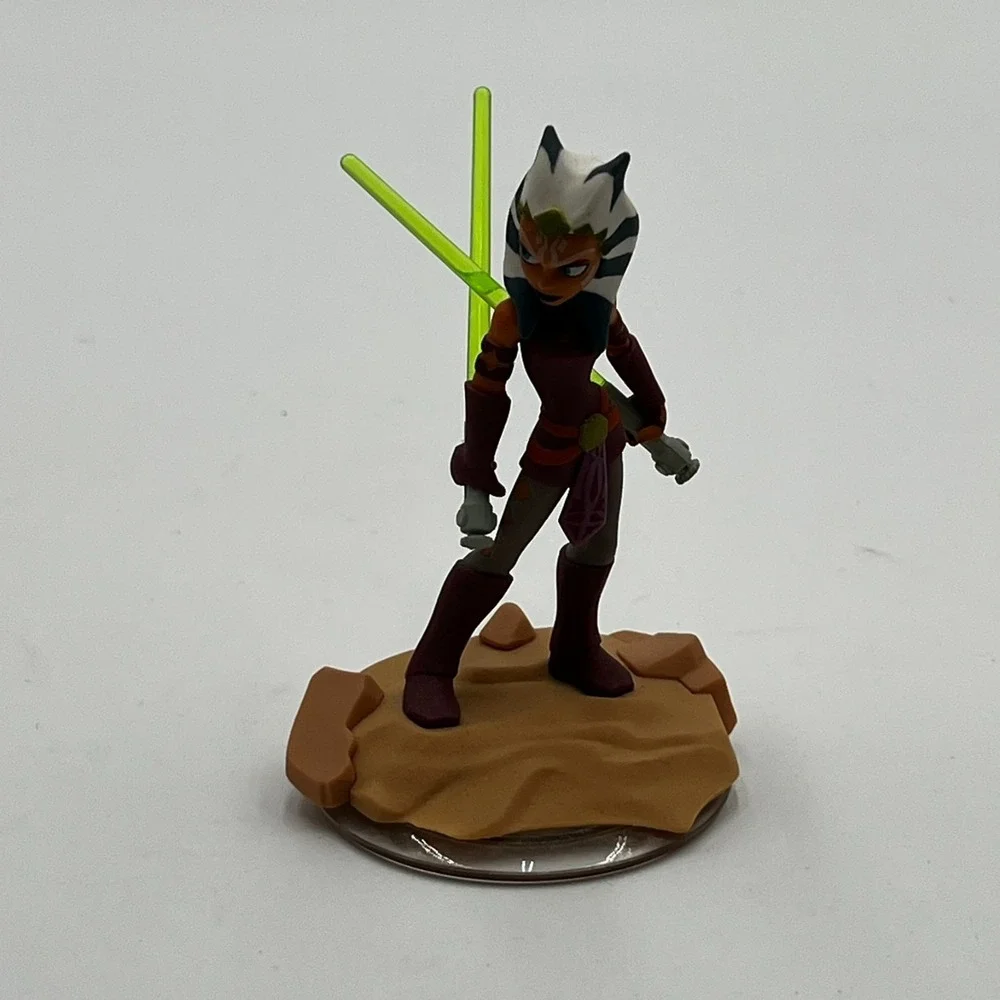 AHSOKA • Star Wars Disney Infinity 3.0 Tano Video Game Figure Light Sabers Jedi